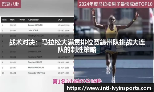 战术对决:马拉松大满贯排位赛赣州队挑战大连队的制胜策略